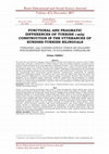 Research paper thumbnail of TÜRKÇENİN {-mIş} YAPISININ KÜRTÇE-TÜRKÇE İKİ DİLLİLERİN SÖZCELERİNDEKİ İŞLEVSEL VE KULLANIMSAL FARKLILIKLARI