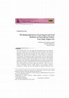 Research paper thumbnail of The Relationship between Social Support and Social Resilience of Flood-Affected Women (Case Study: Delgan City