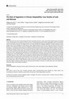 Research paper thumbnail of The Role of Vegetation in Climate Adaptability: Case Studies of Lodz and Warsaw