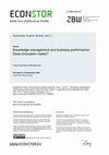 Research paper thumbnail of Knowledge Management and Business Performance