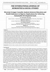 Research paper thumbnail of Bivariate Granger Causality Analysis between Education and Health Indicators in Nigeria: Implications for Achieving Sustainable Development Goals