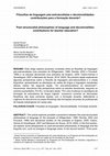 Research paper thumbnail of Filosofias da linguagem pós-estruturalistas e decolonialidades: contribuições para a formação docente?