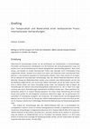 Research paper thumbnail of Drafting. Zur Temporalität und Materialität einer textbasierten Praxis internationaler Verhandlungen