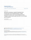 Research paper thumbnail of Rediscovering Misinterpreted Concept of Vospitaniye, Core Constituent of Vygotskian ZPD, Through Scholar’s Socio-Cultural Actuality