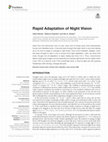 Research paper thumbnail of Rapid Adaptation of Night Vision