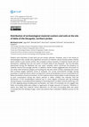 Research paper thumbnail of Distribution of archaeological material scatters and soils at the site of Abila of the Decapolis, northern Jordan