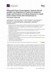 Research paper thumbnail of Integrated Proteo-Transcriptomic Analyses Reveal Insights into Regulation of Pollen Development Stages and Dynamics of Cellular Response to Apple Fruit Crinkle Viroid (AFCVd)-Infection in Nicotiana tabacum