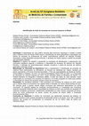 Research paper thumbnail of Identificação de áreas de escassez em recursos humanos no Brasil