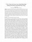 Research paper thumbnail of A 'Peace' of Paper and a Necessary Clown: Colonial Policing, Bengali Intelligentsia and the Birth of Limited Political Space in Bengal