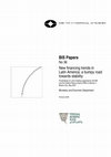 Research paper thumbnail of New Financing Trends in Latin America: A Bumpy Road towards Stability