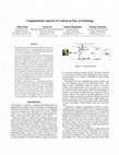 Research paper thumbnail of Computational Analysis of Content in Fine Art Paintings