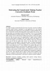 Research paper thumbnail of Motivating the Unmotivated: Making Teacher Corrective Feedback Work