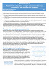 Research paper thumbnail of Misattention and problem solving in interactions between care workers and dementia care residents