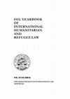 Research paper thumbnail of ISIL YEARBOOK OF INTERNATIONAL HUMANITARIAN AND REFUGEE LAW