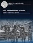 Research paper thumbnail of Boko Haram Beyond the Headlines: Analyses of Africa's Enduring Insurgency