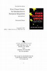 Research paper thumbnail of Ever closer union: an introduction to European integration