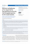 Research paper thumbnail of Refinement and Modification of Free Jejunal Graft for Pharyngeal Reconstruction after Total Laryngopharengectomy for Post Cricoid Carcinoma