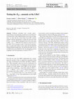 Research paper thumbnail of Testing the $$R_{D^{(*)}}$$ anomaly at the LHeC