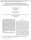 Research paper thumbnail of Data-driven learning and modeling of AUV operational characteristics for optimal path planning