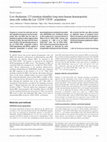 Research paper thumbnail of Low Rhodamine123 retention identifies long-term human hematopoietic