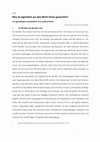 Research paper thumbnail of Was ist eigentlich aus den Nicht-Orten geworden? Von geradlinigen Landschaften und Leidenschaften