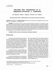 Research paper thumbnail of Mucositis Oral: Actualización en el Diagnóstico, Prevención y Tratamiento