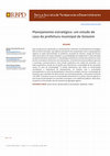 Research paper thumbnail of Planejamento estratégico: um estudo de caso da prefeitura municipal de Goioxim