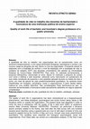 Research paper thumbnail of A qualidade de vida no trabalho dos docentes de bacharelado e licenciatura de uma instituição pública de ensino superior