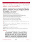 Research paper thumbnail of Protocol for qRT-PCR analysis from formalin fixed paraffin embedded tissue sections from diffuse large b-cell lymphoma: Validation of the six-gene predictor score