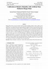 Research paper thumbnail of Calibration of Relative Humidity with Artificial Mass Method in Biogas Plant