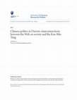 Research paper thumbnail of 8 Chinese Politics in Darwin: Interconnections between the Wah On Society and the Kuo Min Tang