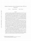 Research paper thumbnail of Sublinear Algorithms and Lower Bounds for Metric TSP Cost Estimation