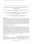 Research paper thumbnail of Differences in MMPI-2 personality profiles among filicide and homicide women