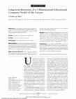 Research paper thumbnail of Long-term Retention of a 3-Dimensional Educational Computer Model of the Larynx