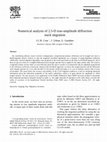 Research paper thumbnail of Numerical analysis of 2.5-D true-amplitude diffraction stack migration