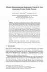 Research paper thumbnail of Efficient Dimensioning and Deployment Criteria for Next Generation Wireless Mobile Network