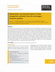 Research paper thumbnail of Optimization and characterization of silvernanoparticle synthesis from the microalgae,Isochrysis galbana