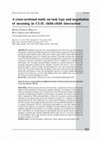 Research paper thumbnail of A cross-sectional study on task type and negotiation of meaning in CLIL child-child interaction