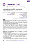 Research paper thumbnail of Convergências entre a Curadoria Digital e o Design da Informação no contexto pós custodial da Ciência da Informação