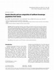 Research paper thumbnail of Genetic diversity and race composition of sunflower broomrape populations from Tunisia