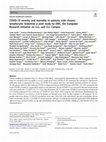 Research paper thumbnail of COVID-19 severity and mortality in patients with chronic lymphocytic leukemia: a joint study by ERIC, the European Research Initiative on CLL, and CLL Campus