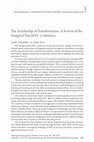 Research paper thumbnail of The Scholarship of Transformation: A Review of the Inaugural EuroSoTL Conference