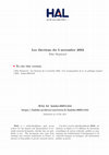 Research paper thumbnail of Les élections du 3 novembre 2002