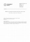 Research paper thumbnail of Differences of estimated and analysed energy losses with cat urine