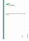 Research paper thumbnail of Strategy Implementation Solution for a Medium Sized Company : How to use the C4I framework to implement international business strategy?