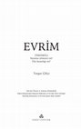 Research paper thumbnail of Evrim (Tekamül): Yaratma Yöntemi mi, Din Karşıtlığı mı?