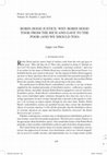 Research paper thumbnail of Robin Hood Justice: Why Robin Hood Took from the Rich and Gave to the Poor (and We Should Too)