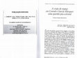 Research paper thumbnail of A visão do espaço em Conrad e García Márquez: uma questão pós-colonial