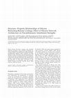 Research paper thumbnail of Structure-Property Relationships of Silicone Biofouling-Release Coatings: Effect of Silicone Network Architecture on Pseudobarnacle Attachment Strengths