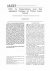 Research paper thumbnail of EIDA: An Energy-Intrusion aware Data Aggregation Technique for Wireless Sensor Networks